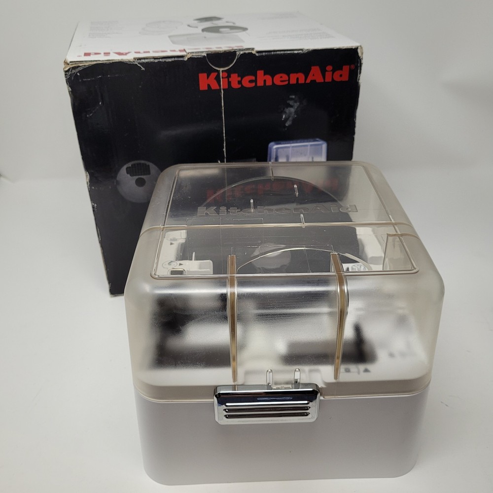 KitchenAid Storage Case and Dicing Kit for Stand Mixer Food Processor Attachment