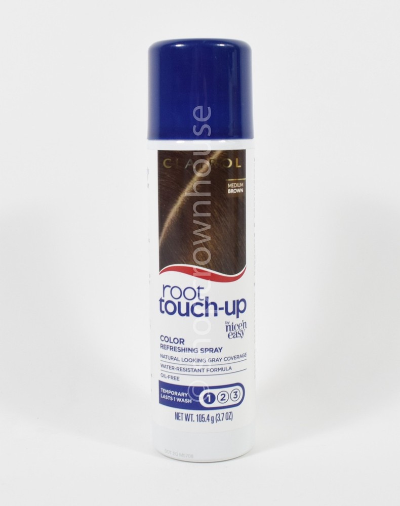 Clairol Root Touch Up Color Refreshing Spray MEDIUM BROWN 3.7 Oz