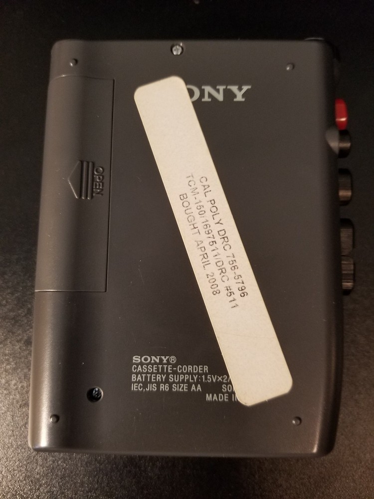 Sony TCM-150 Clear Voice Cassette FF NOT WORKING