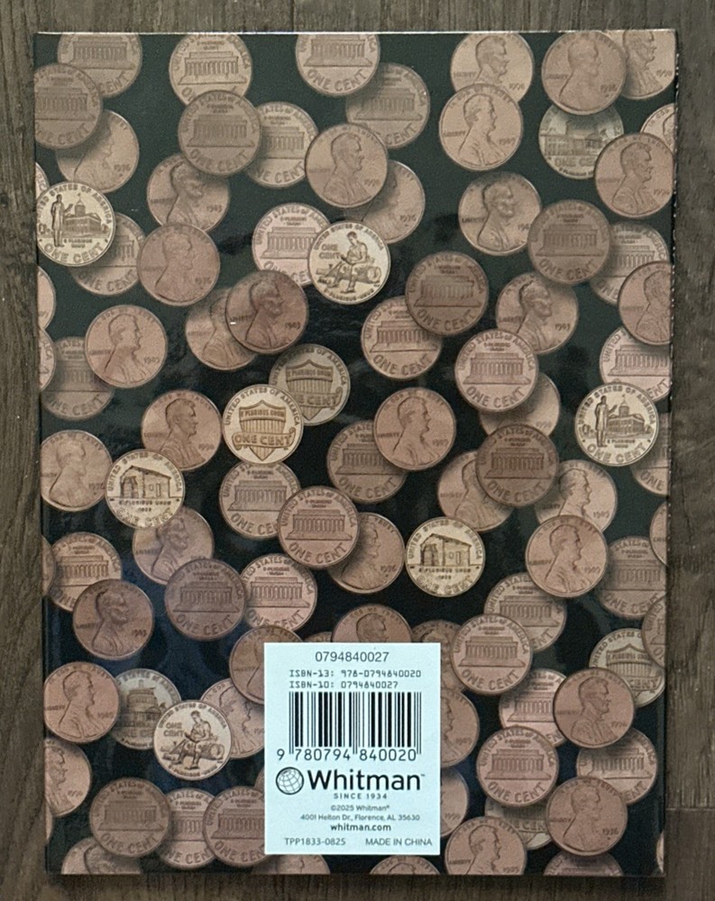 LINCOLN CENT COIN FOLDER (STARTING 2014) WHITMAN #4002