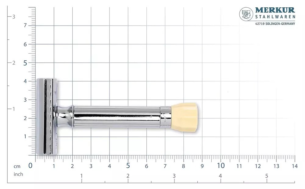 Merkur Progress 500 Adjustable Double Edge DE Safety Razor - Short Handle