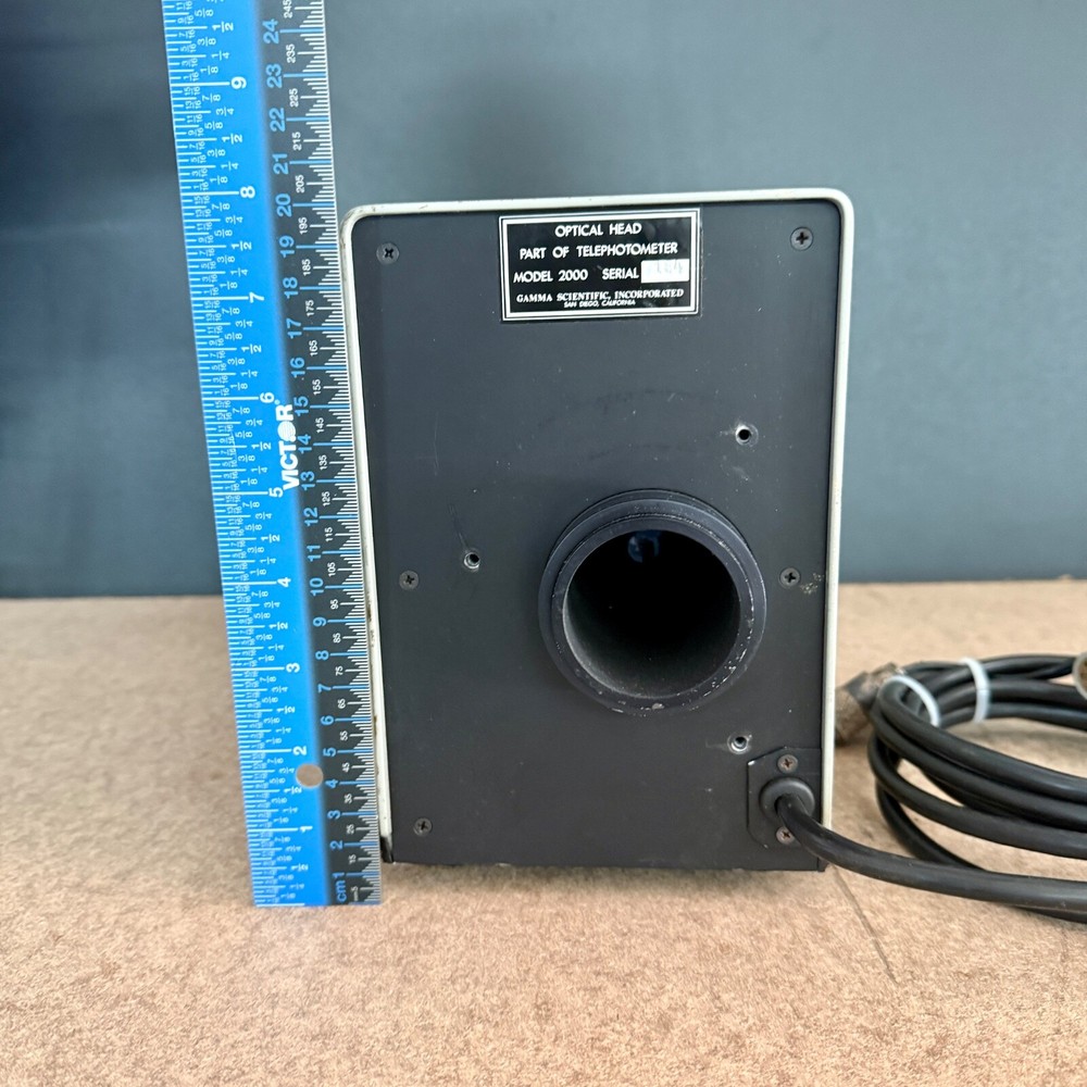Gamma Scientific Telephotometer Optical Head Model 2000