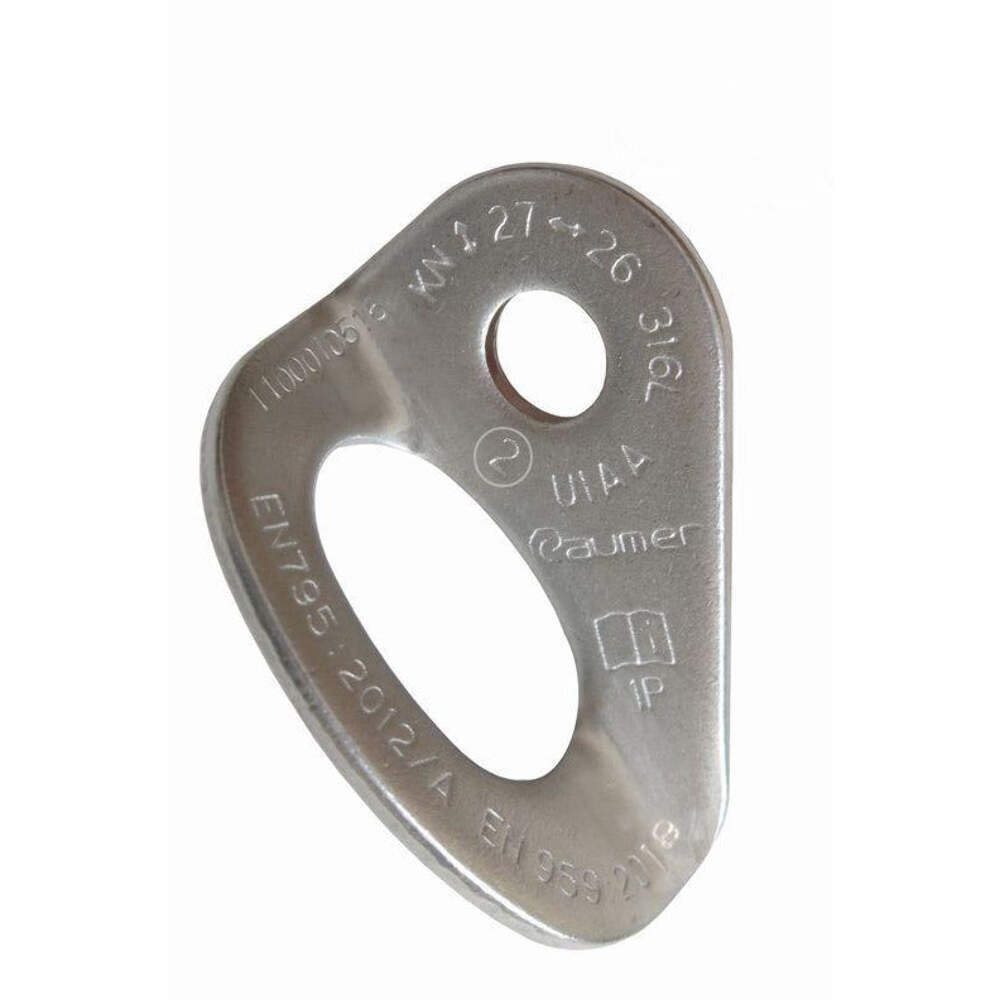 Raumer - Rock 10 Bolt Hanger (SS) - Climbing, Caving, Canyoneering