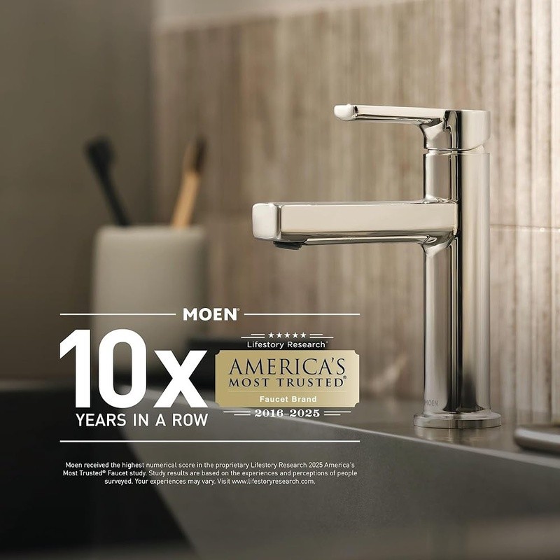 High Arc Bathroom Faucet Centerset 2 Handle Deck Mount Easy Installation Durable