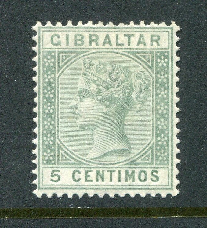 Gibraltar #29 Victoria 5 C. [Mint Hinged]