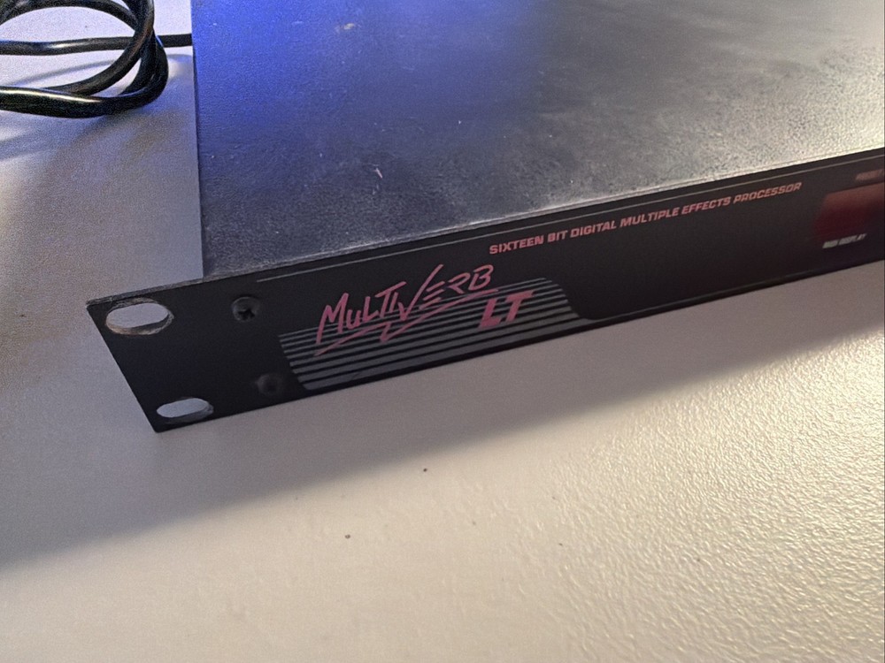 ART MULTIVERB LT 16 BIT DIGITAL MULTI-EFFECTS PROCESSOR - FOR PARTS, UNTESTED