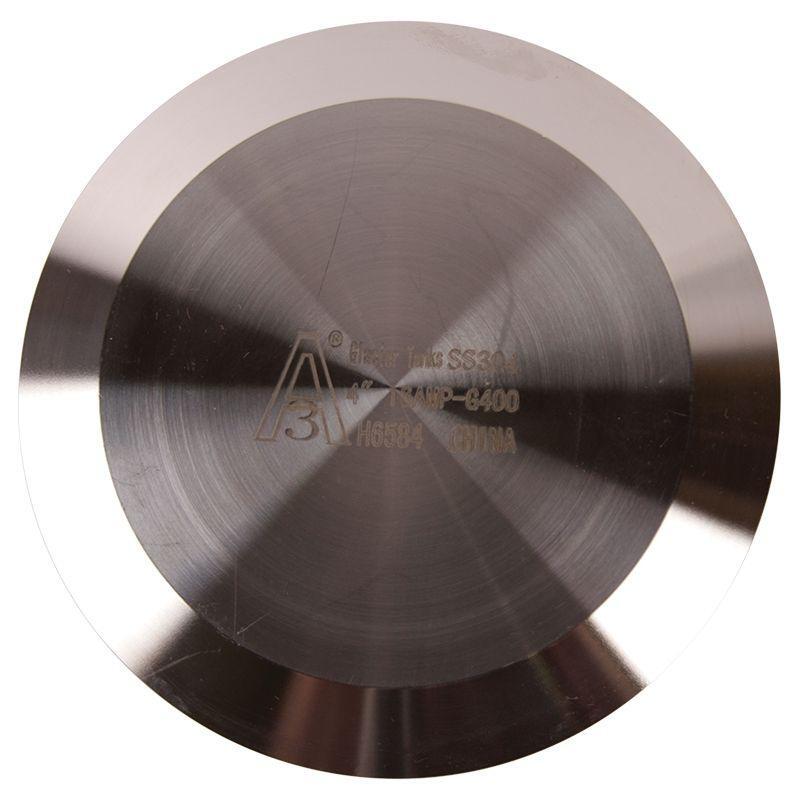 End Cap | Tri Clamp 4 inch - Sanitary SS304 (5 Pack)