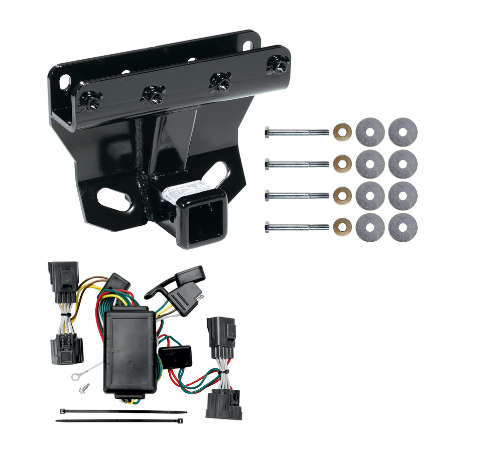 Trailer Tow Hitch For 06-10 Jeep Commander w/ Wiring Harness Kit