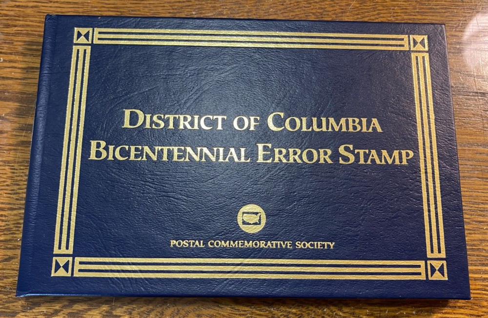1991 Washington, DC Error Stamp Folio (missing 'US 29') Best Price Ebay* CHRC