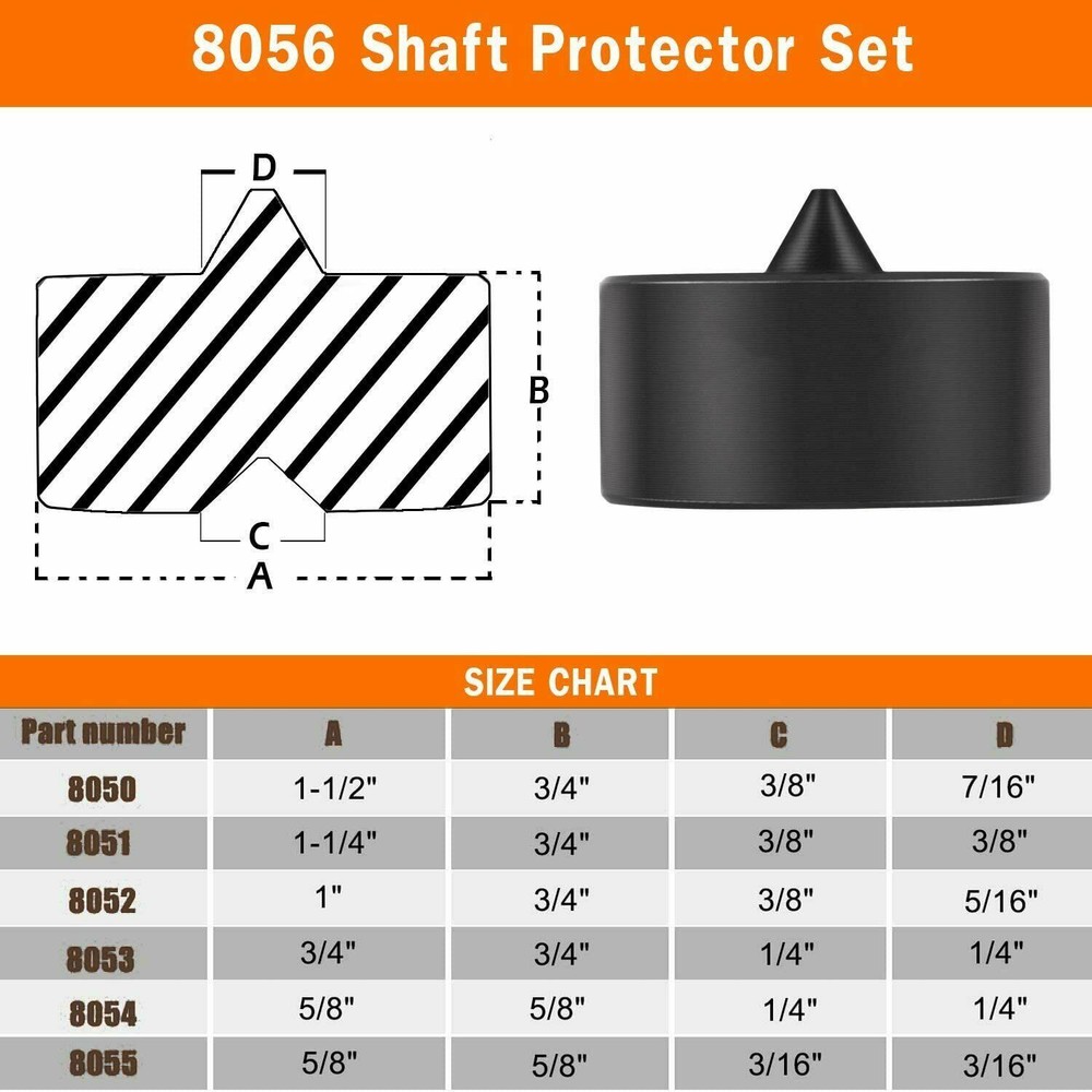 522 Large Gear Puller & 7393 Gear and Pulley Puller & 8056 Shaft Protector Set