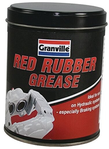 0846 500g Rubber Grease - Red