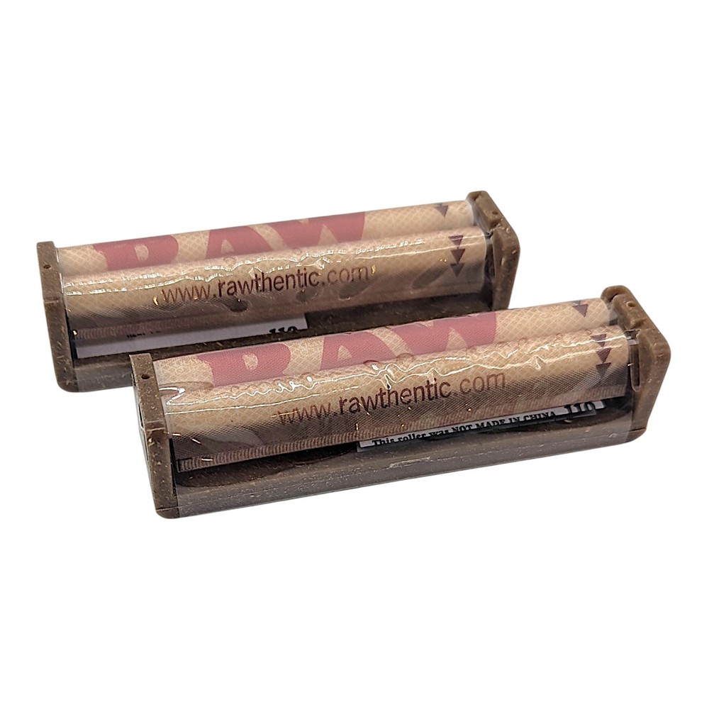 Raw 110mm King Size Rolling Machine 2 Count