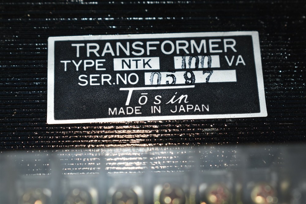 Tosin Transformer Type NTK 100 VA