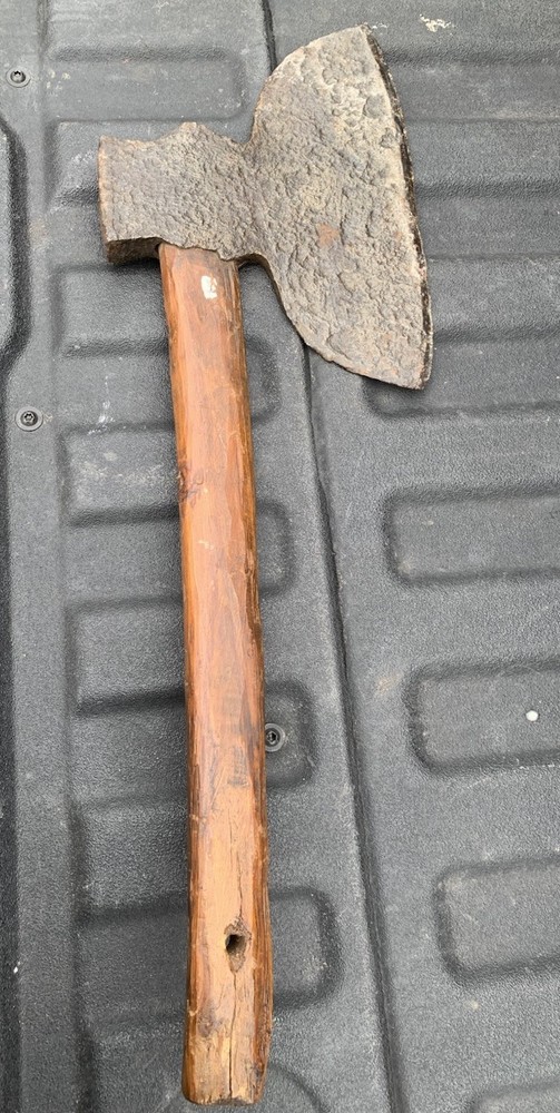 Large Vintage Broad Head Axe