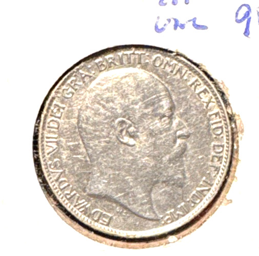 Great Britain 1910 six pence KM 799 XF