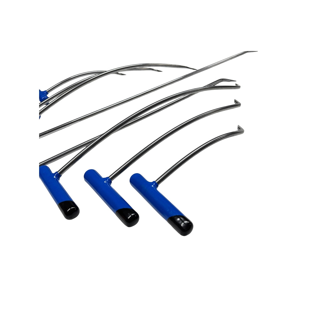 Zanfora Edition 8-Piece Single Bend Sharp Tip Left & Right Steel PDR Tools –