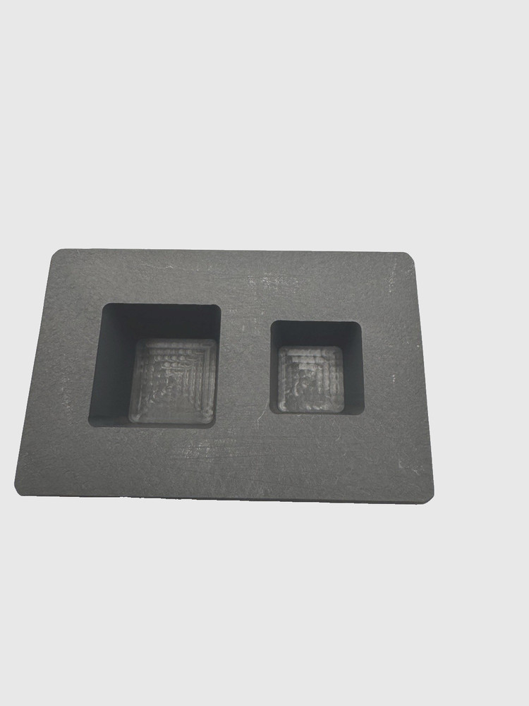 Graphite Ingot Mold For Casting 2 oz and 5 oz Gold Cube