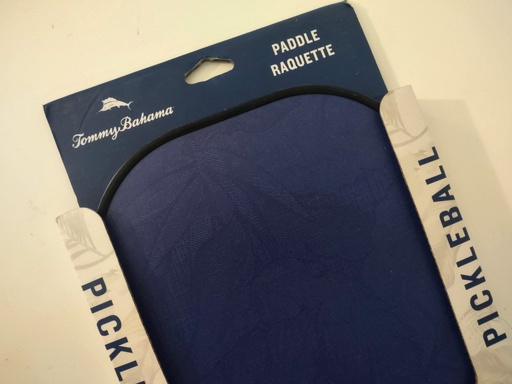 Tommy Bahama Pickleball Paddle Textured Surface Blue Polypropylene New