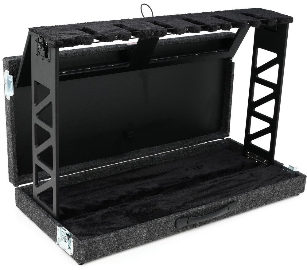 Gator GTRSTD6 Guitar Case Stand, Holds 6 Guitars (3-pack) Bundle