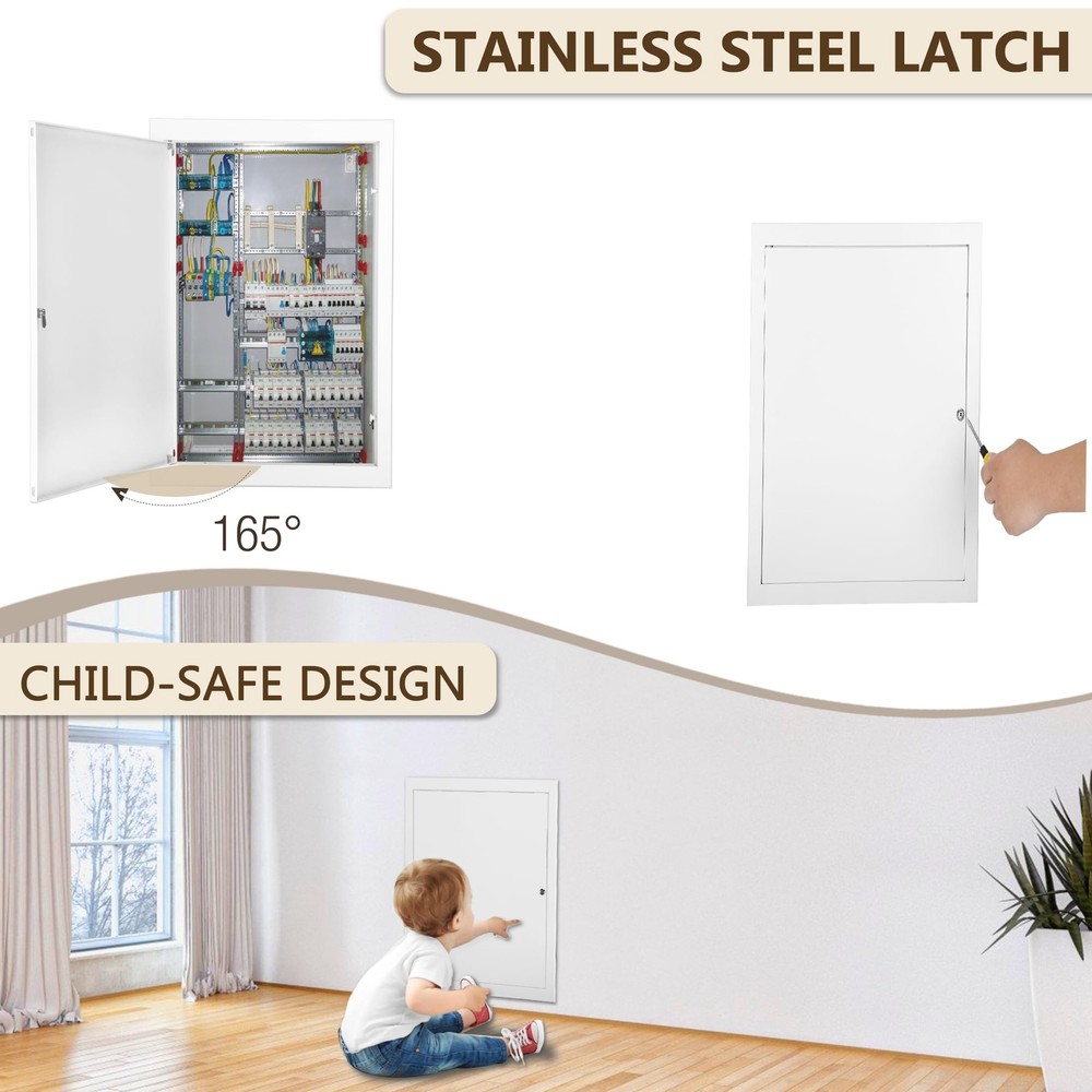 Thicken 1mm 14 x 24 Access Panel for Drywall,Attic Door, Ceiling Access Panel...
