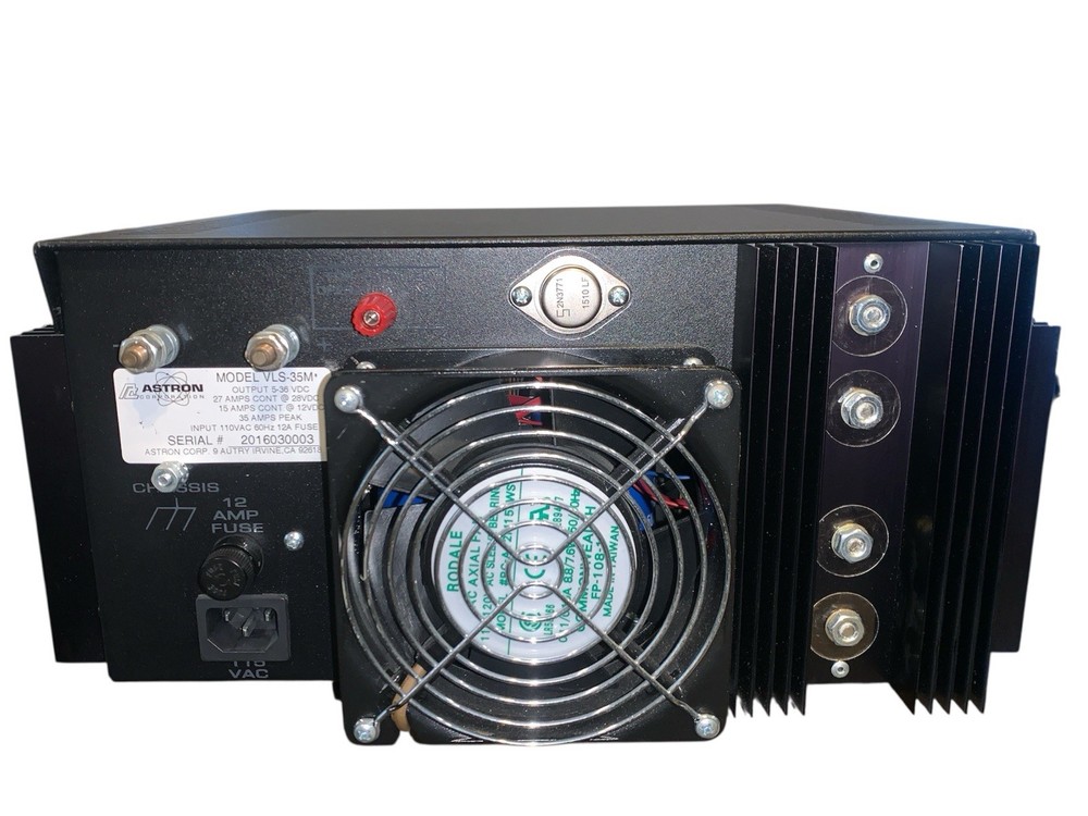 Astron - VLS35M - Astron - Vls35m 35 Amp Variable Linear Desktop Power Supply
