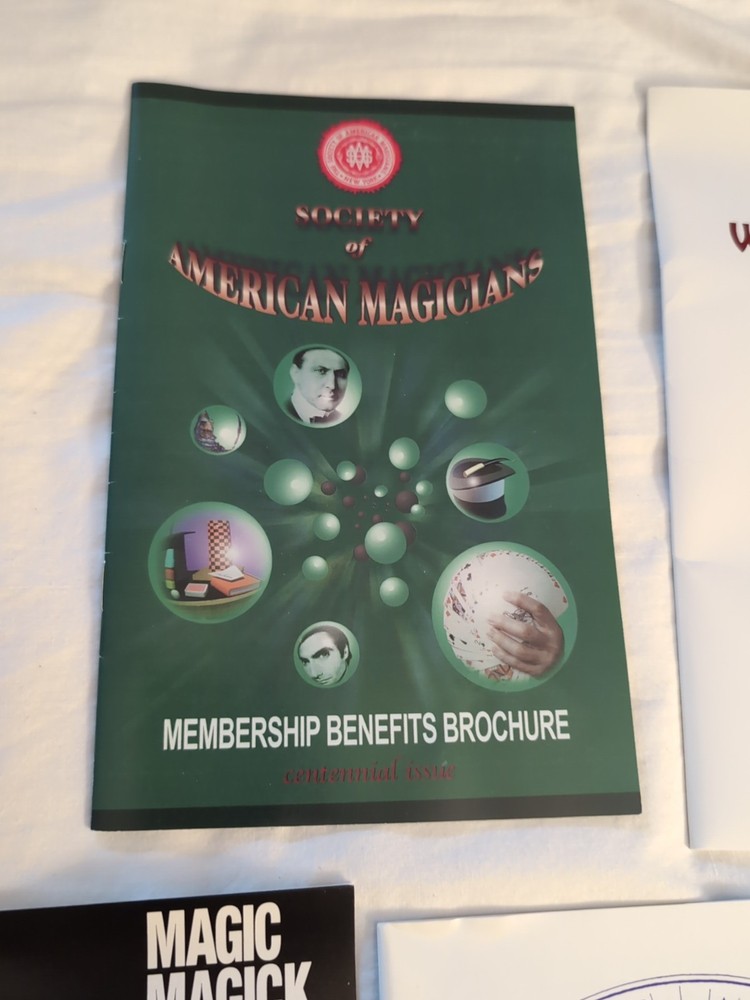 IBM & SAM & SYM Informational Booklets LOT Magic Magician