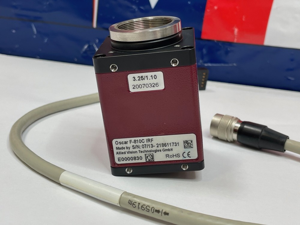 ALLIED VISION TECHNOLOGIES OSCAR F810C IRF DIGITAL CAMERA *READ*