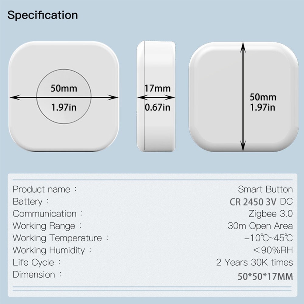 MultiScene Situationswitch, Wireless Key for Effortless Automation Control