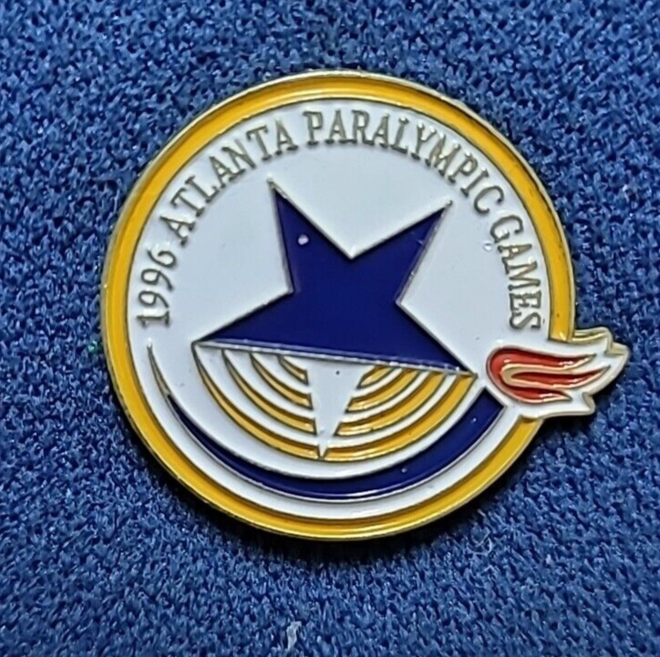 1996 ATLANTA STAR PARALYMPIC PIN