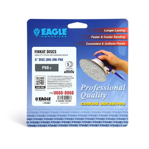 Eagle Abrasives 6” PSA Discs
