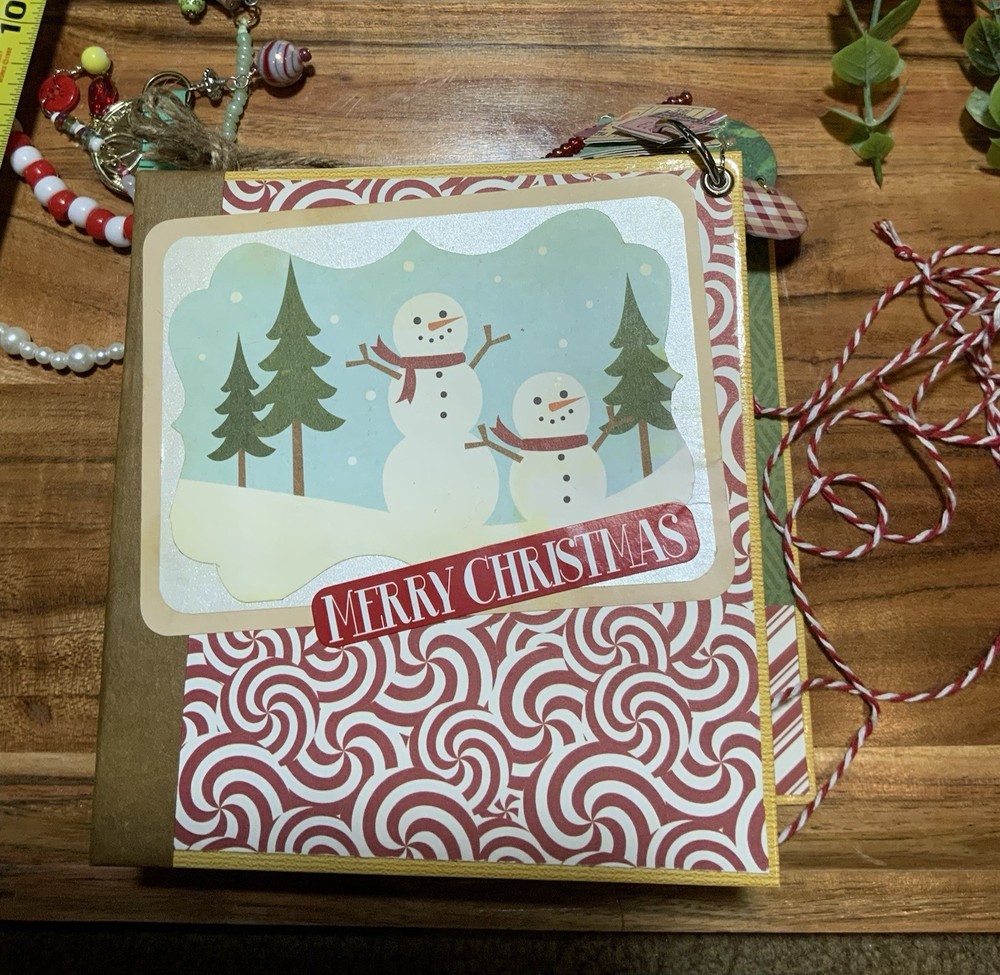 Christmas Handmade Junk Journal