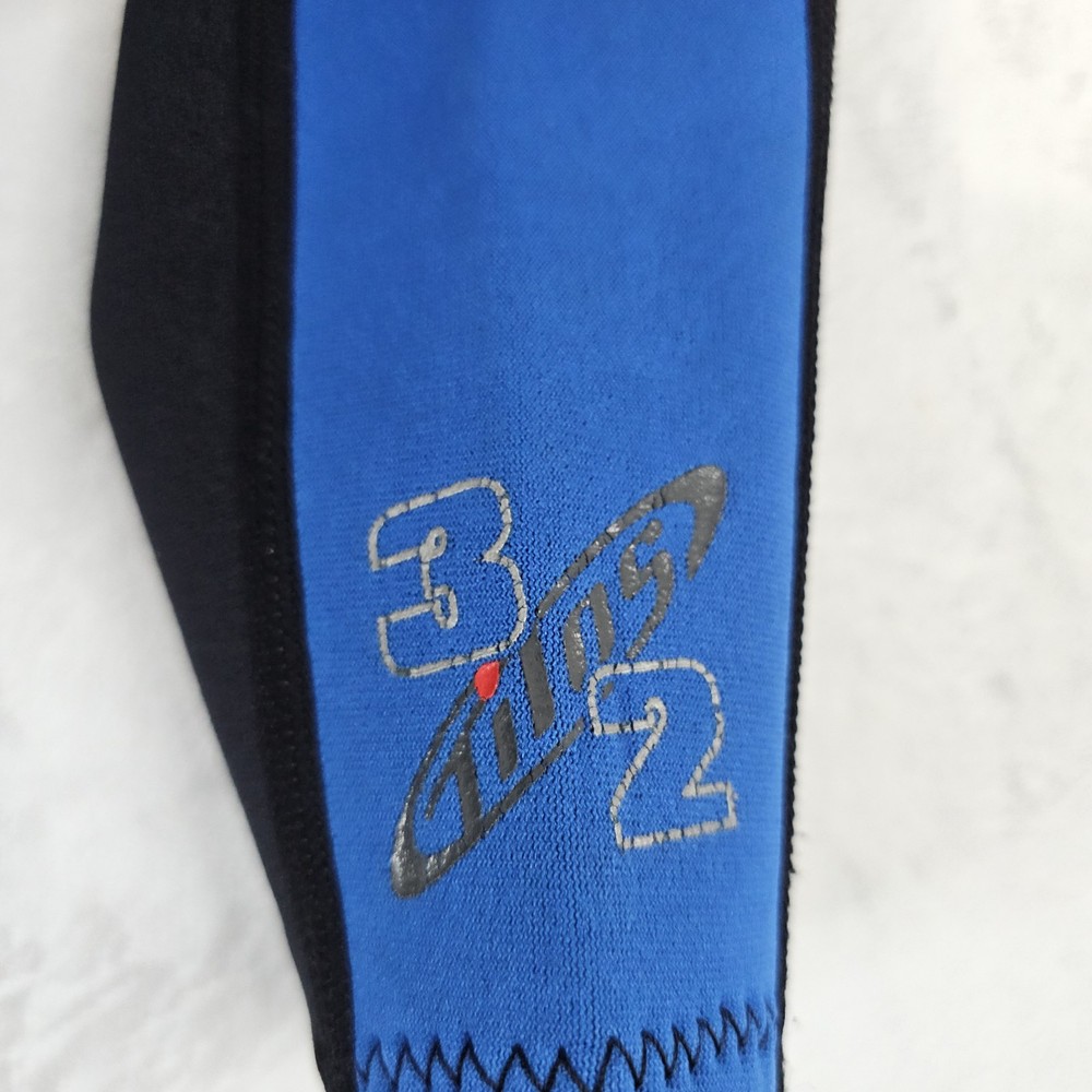 TILOS Full Body Wetsuit Medium Blue & Black Padded Knees