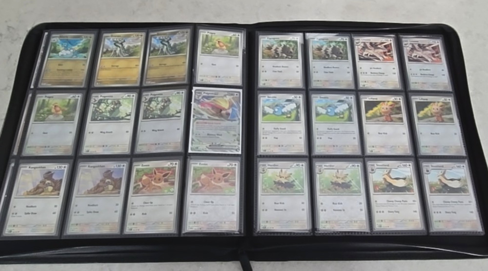 Obsidian Flames Complete Base Set w/ Reverse Holo & Binder - 382 Cards