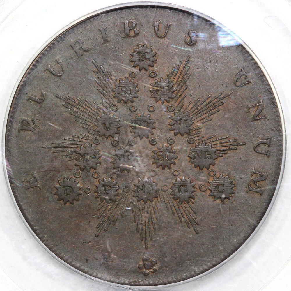 1792-94 Plain Edge Kentucky Cent Token PCGS AU 50
