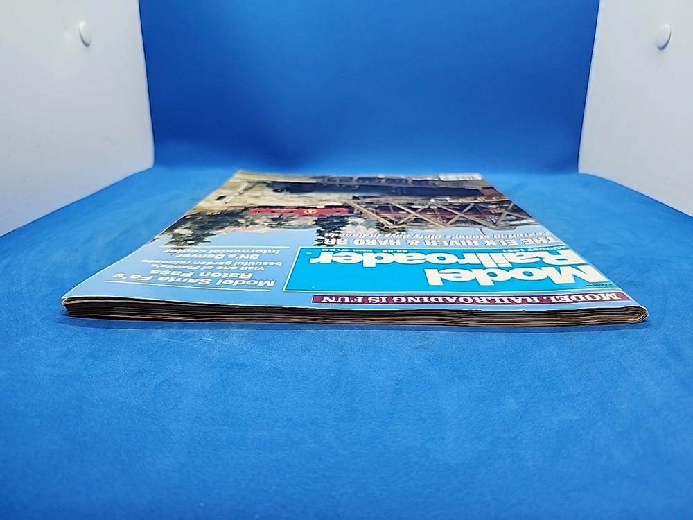 Model Railroader Magazine August 1991 Issue
