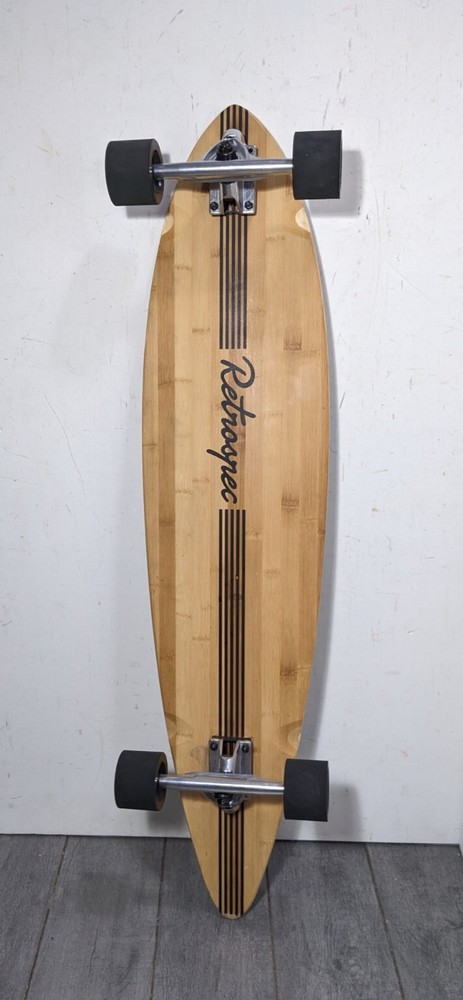 41" Retrospec Zed Pintail Longboard Skateboard