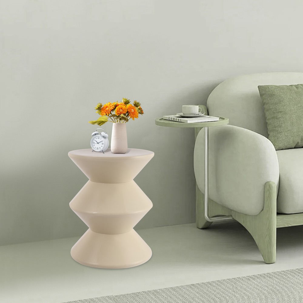 Side Table, Sofa Side Table, Modern Round End Table US