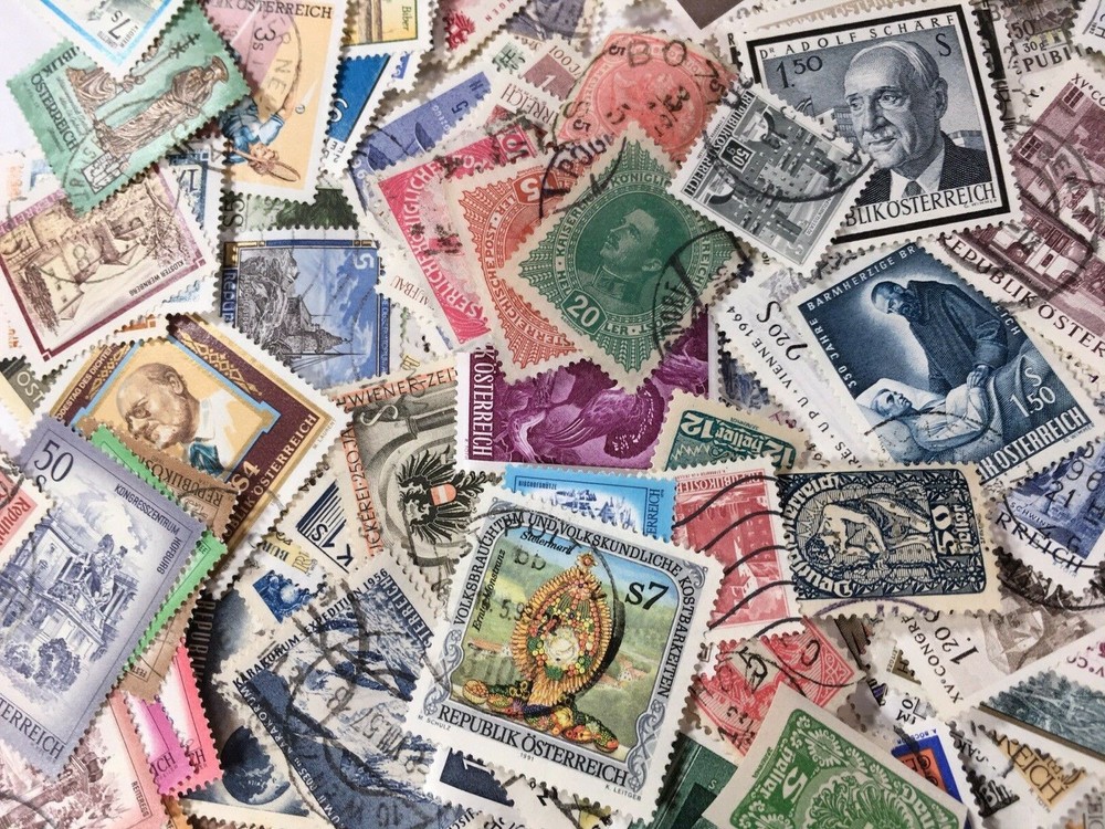 AUSTRIA - 1000 STAMPS - ALL DIFFERENT - USED, With Sets - Great Collection!