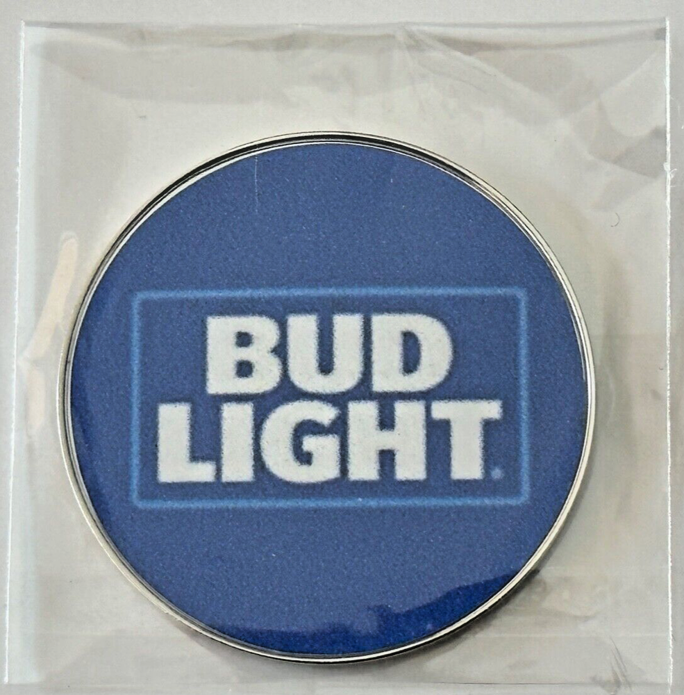 Bud Light - Pro size 32mm Slim -Golf Ball Marker