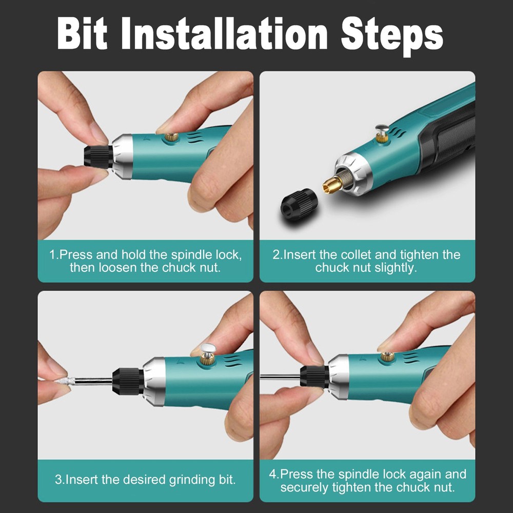 2-Mini Electric Grinder For Crafting Tasks