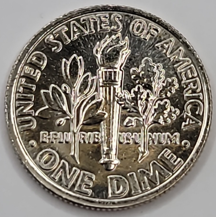 1992 P Uncirculated Roosevelt Dime - CN-Clad