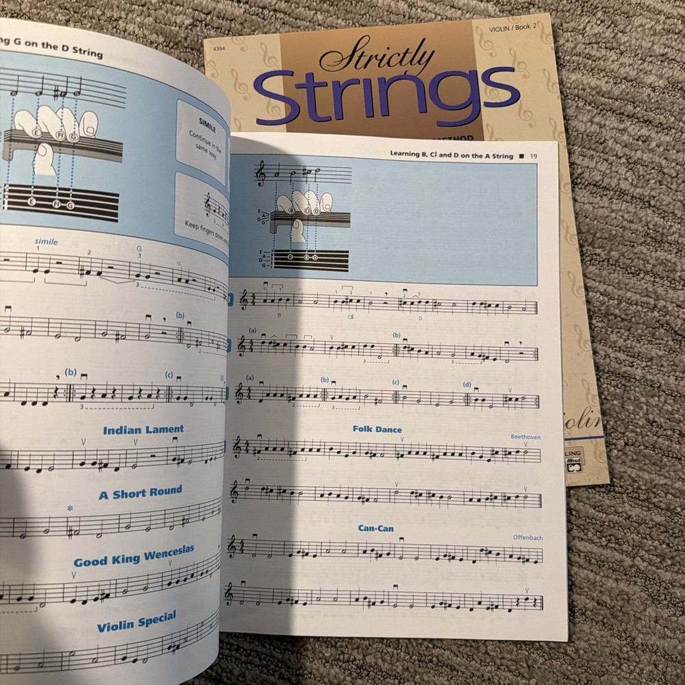 New Strictly Strings Violin Books 1 & 2 Comprehensive String Method
