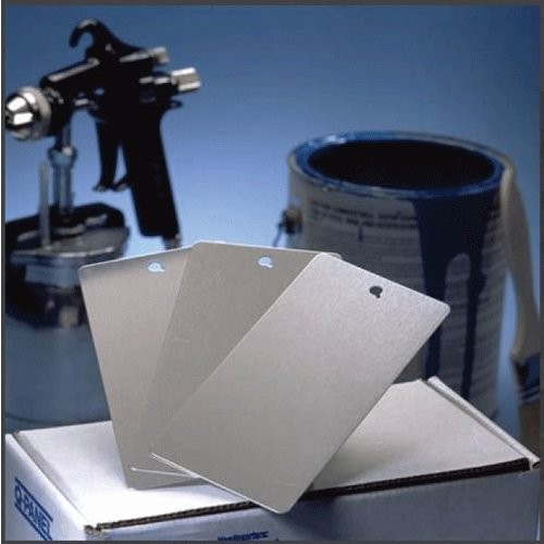 Blank Aluminum Sample Panels for Coating and Paint