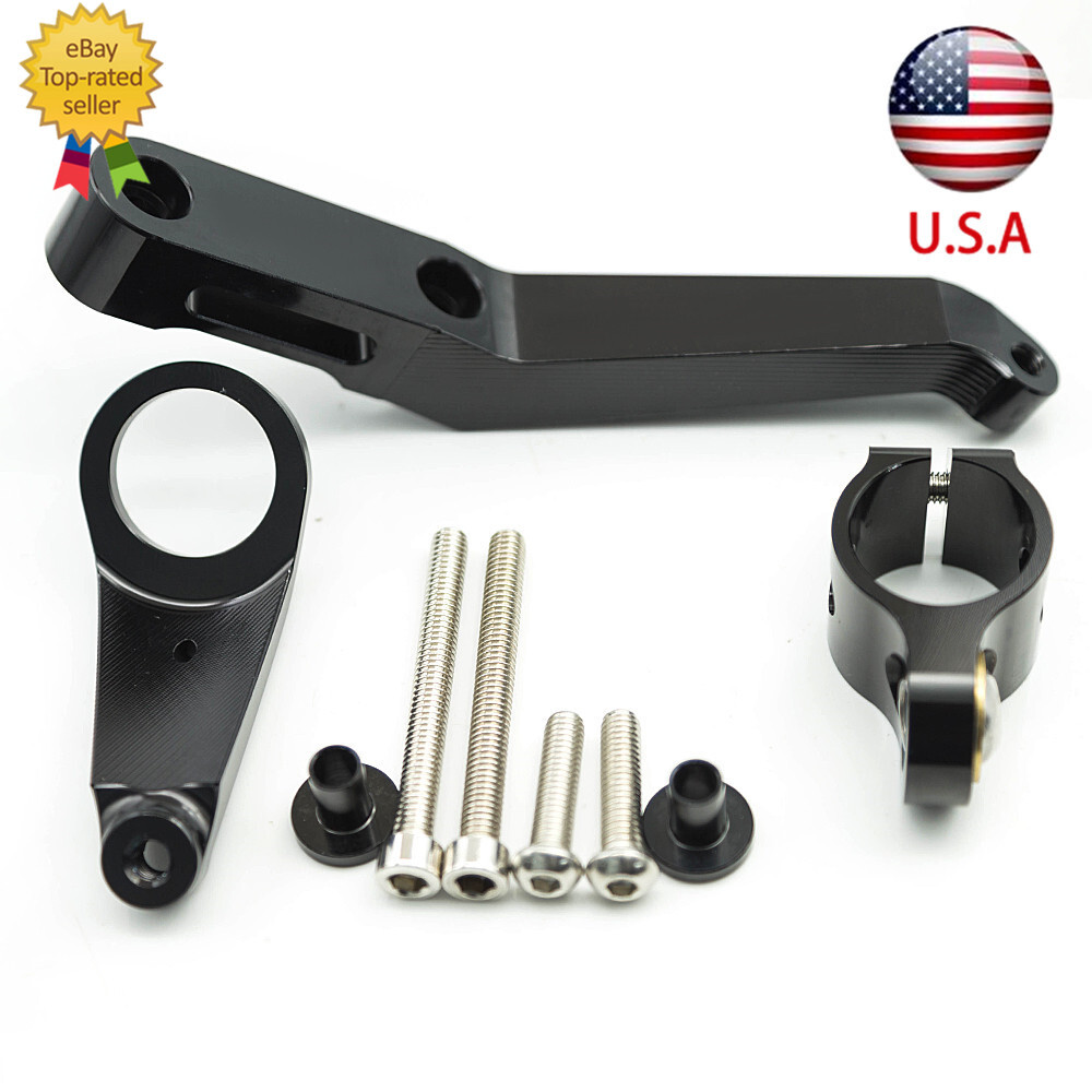 For Honda CBR954RR 2002 2003 CNC Steering Damper Bracket Mount Hardware Adjust