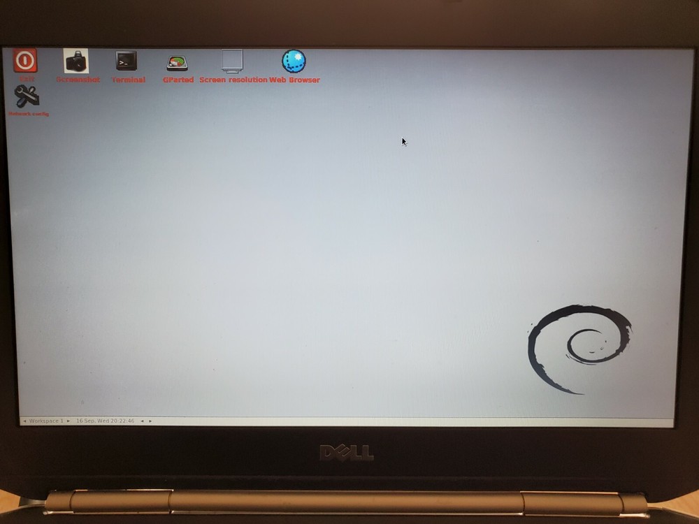 GParted Live Partition Manager GNOME for Windows/Linux 4G USB Stick