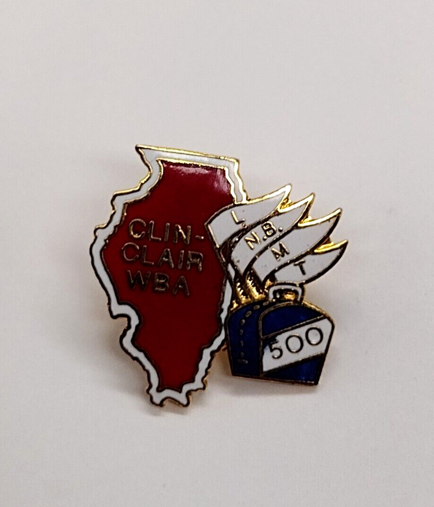 Clin-Clair WBA 500 Bowling Game Lapel Pin
