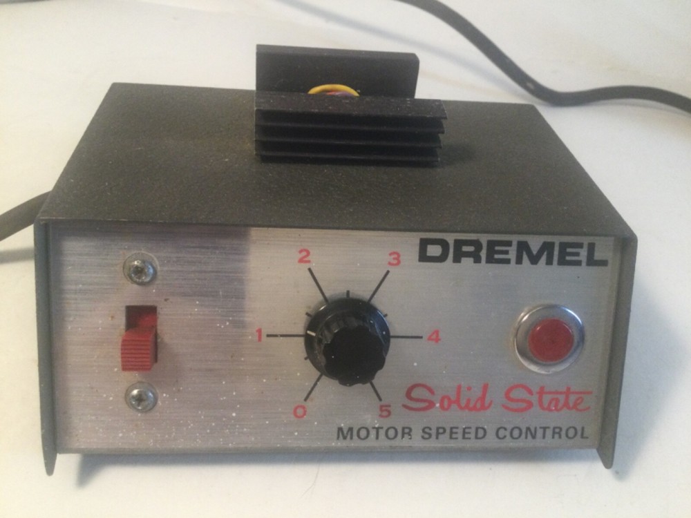 Vintage Dremel Motor Speed Control Unit. Model 218.
