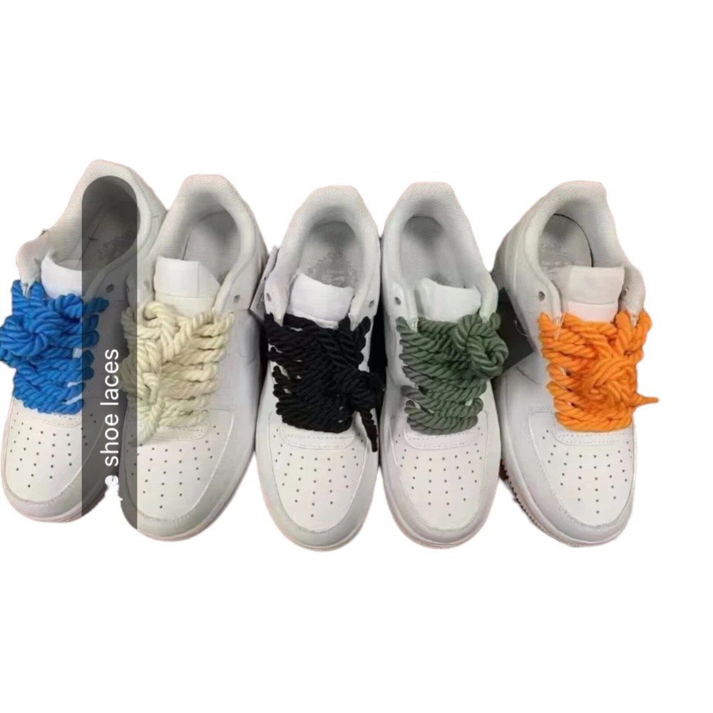 Stylish Twisted Round Strings Shoelaces Fits Through Most Eyelids Fast Ship