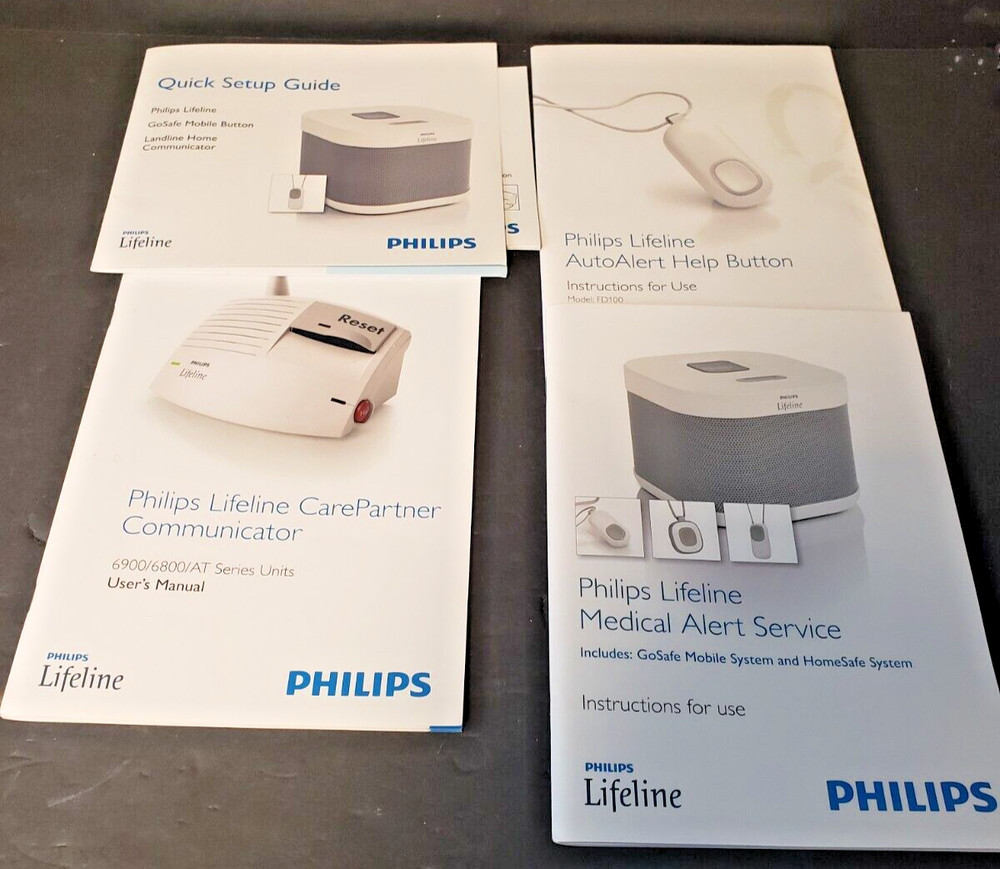 Philips Lifeline Mobile Button Pendant Go Safe- Stay Secure and Connected