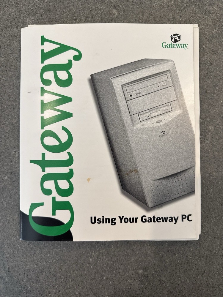 Gateway Windows 98 OEM Software Bundle with COA and Manuals